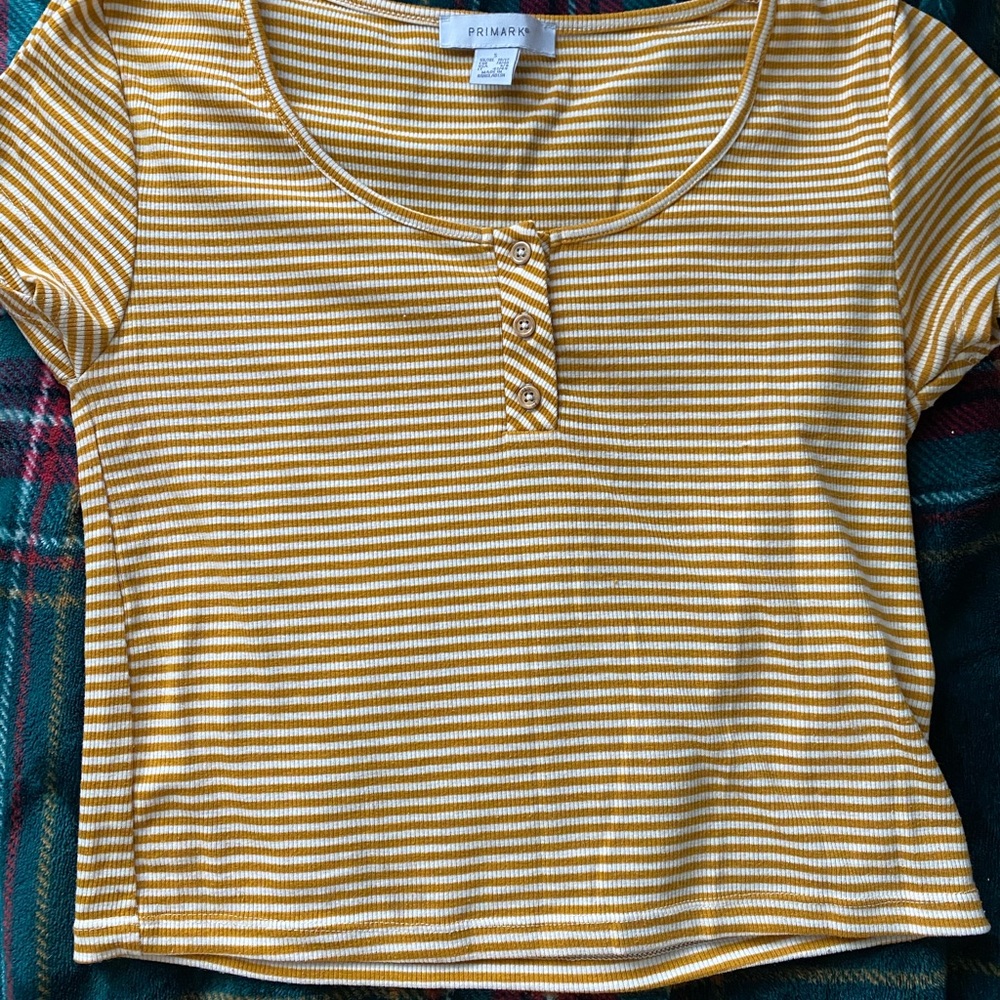 Primark yellow shirt